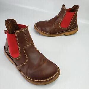 Duckfeet Roskilde Chelsea Boot Women's EU 38 Brown Leather Ankle Bootie.